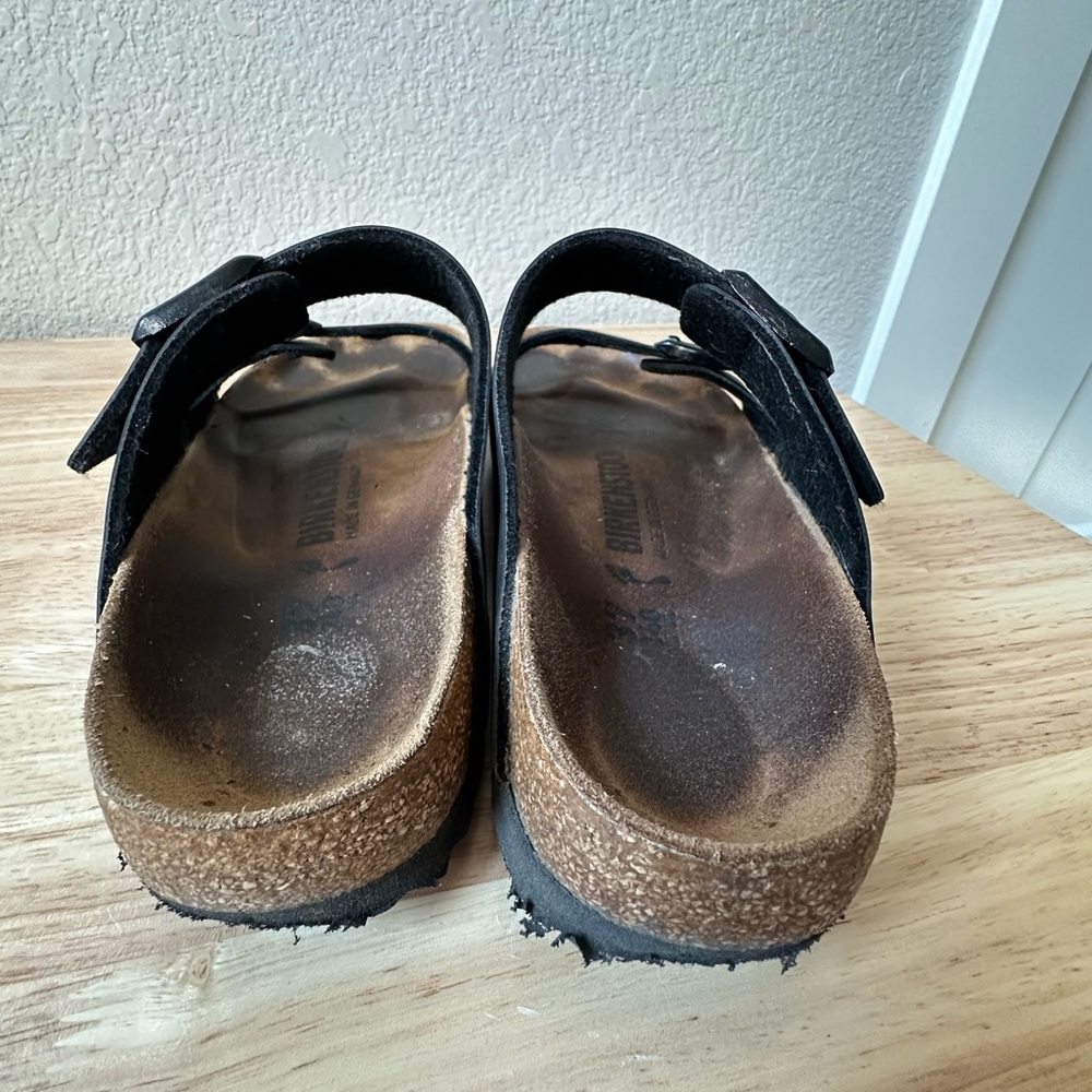 Birkenstock Arizona women’s size 37 Black Sandals - Picture 3 of 9